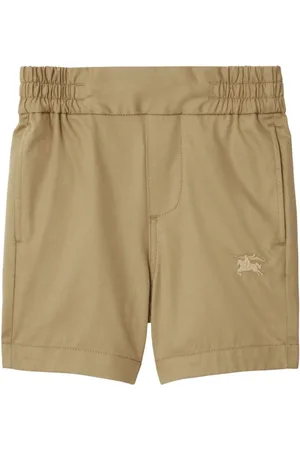 Burberry Equestrian Knight-broderede shorts