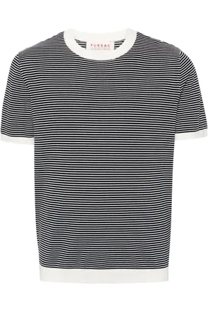Fursac Stribet T-shirt i strik