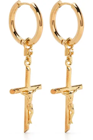 Dolce & Gabbana Hoop-øreringe med DNA-vedhæng