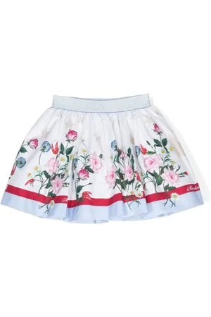 MONNALISA Nederdel med blomstertryk og svaj