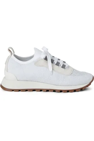 Brunello Cucinelli Strikkede low-top sneakers