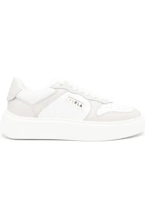 Furla Sneakers i læder med logobogstaver