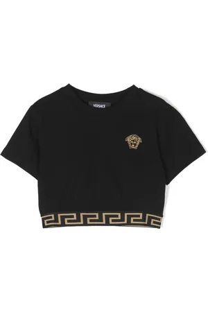 VERSACE T-shirt med Medusa-broderi