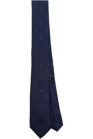 Etro Silkeslips i mønstret jacquard