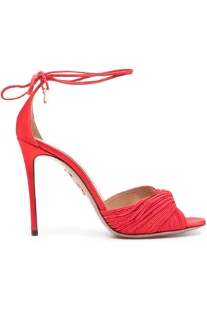 Aquazzura Bellini Beauty 105mm sandaler i læder