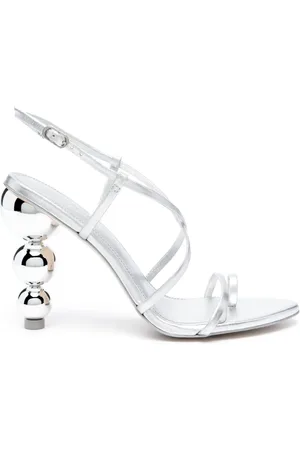 Cult Gaia Robyn 105mm sandaler i lamineret læder