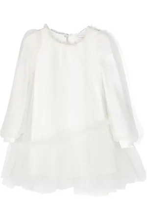 MONNALISA Asymmetrisk midi tylkjole