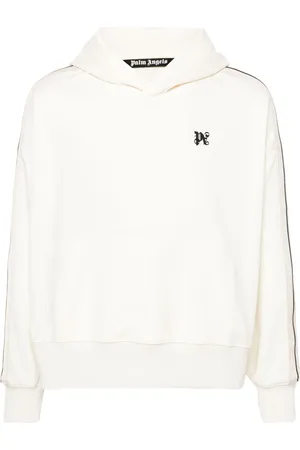 Palm Angels Hættetrøje med monogram-broderi og lynlås