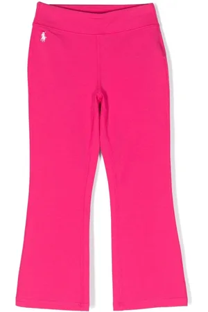 Ralph Lauren Leggings med broderet logo og svaj