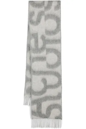 Acne Studios Tørklæde i mohairuld med børstet effekt