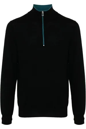 Paul Smith Trøje i merinould med broderet logo