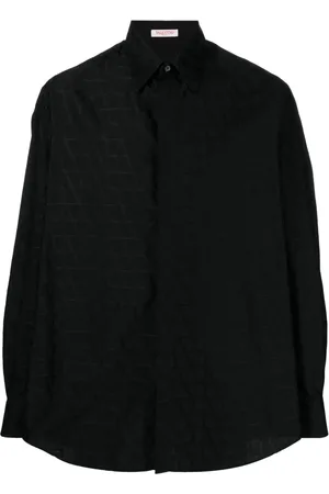 VALENTINO GARAVANI Skjorte med monogram-jacquard