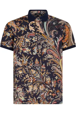 Etro Polo med paisleytryk