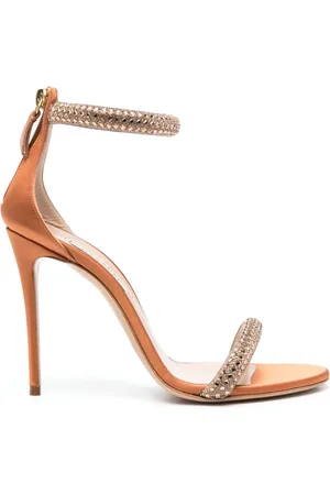 Casadei Scarlet Stratosphere 100mm sandaler i læder
