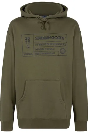 STADIUM GOODS® Shoe Box Olive hættetrøje