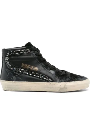 Golden Goose High-top Slide sneakers med krystaludsmykning