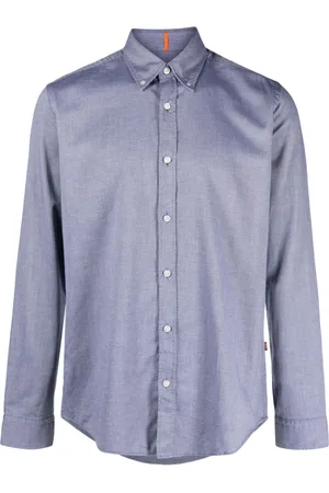 HUGO BOSS Polo med jacquard-mønster