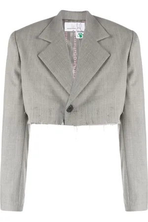 Natasha Zinko Cropped blazer med spidsrevers