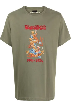 Maharishi Skjorte med dragetryk