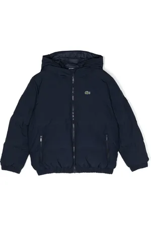 Lacoste Polstret bomberjakke med logo-applikation