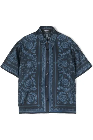 VERSACE Skjorte med baroktryk