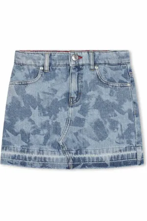 HUGO BOSS Denimnederdel med stjernetryk
