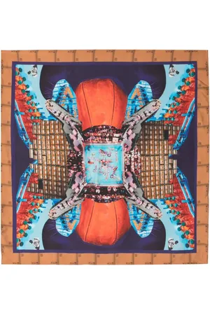 HENRIK VIBSKOV Boxing Collage silketørklæde