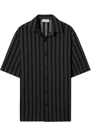 OFF-WHITE Skjorte med pilestriber
