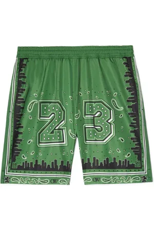 OFF-WHITE Badeshorts med bandana-tryk
