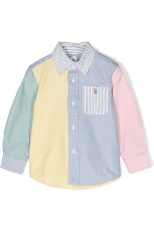 Ralph Lauren Polo Pony skjorte med colourblocking
