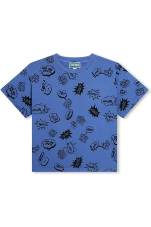 Kenzo T-shirt med grafisk tryk
