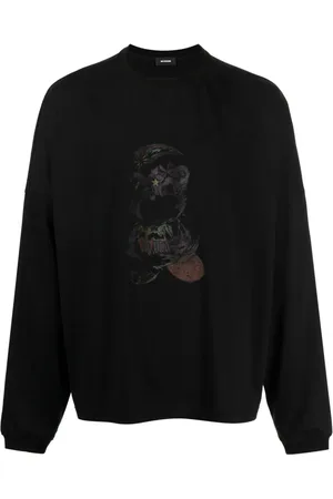 We11 Done T-shirt med tegneserietryk