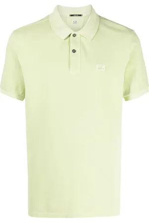 C.P. Company Polo i piqué med logomærke