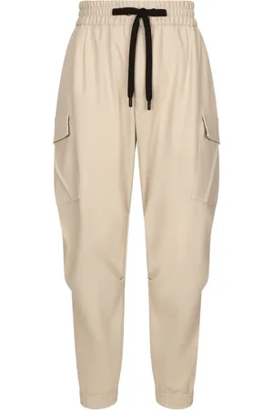 Dolce & Gabbana Joggingbukser med løbesnor og logomærke