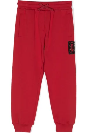 Dolce & Gabbana Rhinstensudmykkede joggingbukser