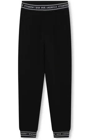 Karl Lagerfeld Joggingbukser med logolinning
