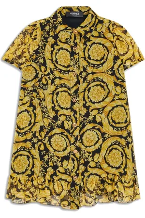 VERSACE Strandkjole med Barocco-tryk