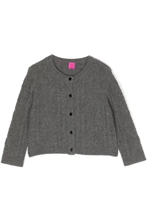 Cashmere In Love Cropped Alaska kabelstrikket cardigan
