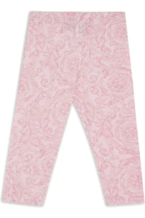 VERSACE Leggings med baroktryk