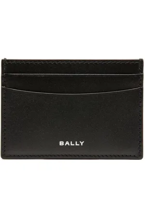 Bally Kortholder i læder med logotryk