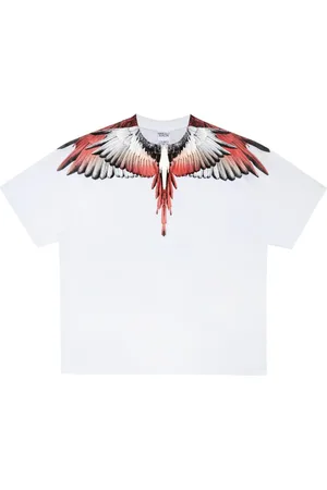 MARCELO BURLON T-shirt med vingetryk