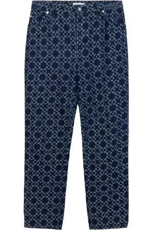 Simkhai Jeans med jacquard-logo og lige ben