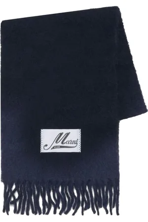 Marni Tørklæde med logoapplikation