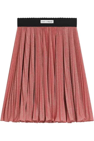 Dolce & Gabbana Plisseret nederdel med A-snit