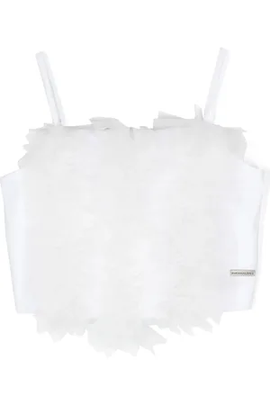 MONNALISA Tanktop med tylkant