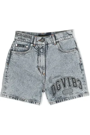 Dolce & Gabbana Denimshorts med logotryk