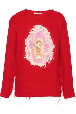 Acne Studios T-shirt med mærkedetalje