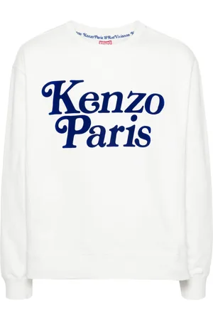 Kenzo Sweatshirt med flock-logo