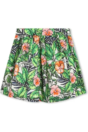 Kenzo Nederdel med blomstertryk