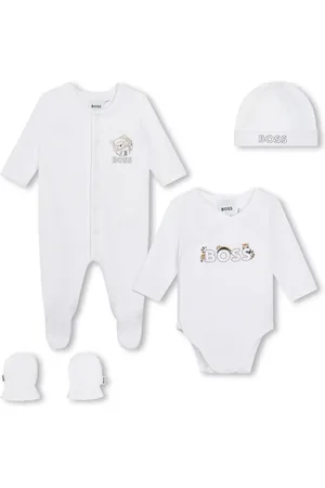 HUGO BOSS Pyjamas i bomuld med logotryk